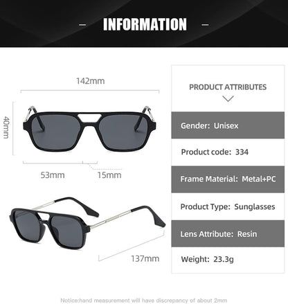 Unisex Designer Retro Sunglasses | Vintage Polarized UV Protection Fashion Shades